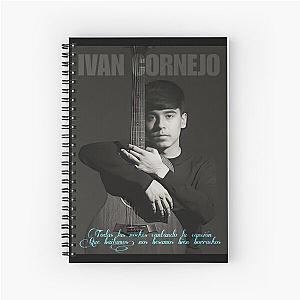 Ivan Cornejo - Esta Dañado Song Best line_Blue Highlight Spiral Notebook