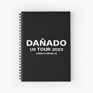Ivan Cornejo Merch Danado Us Tour Spiral Notebook