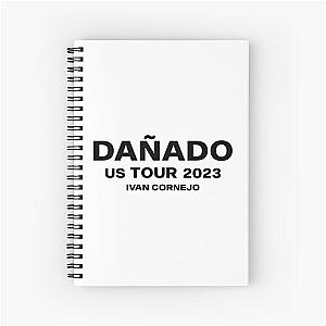 Ivan Cornejo Merch Danado Us Tour Spiral Notebook