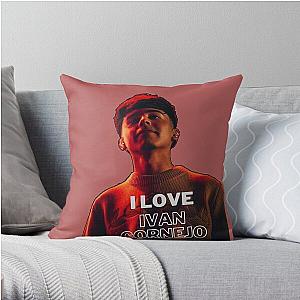 I love Ivan Cornejo Throw Pillow