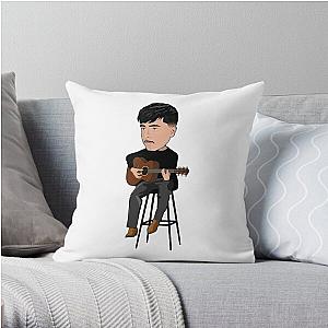 Ivan Cornejo With Guitar Throw Pillow