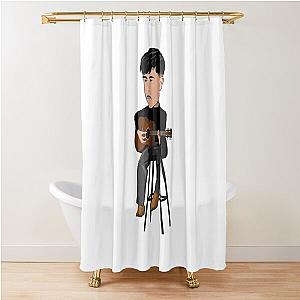 Ivan Cornejo With Guitar Shower Curtain