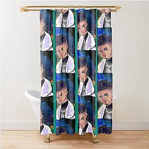 Ivan Cornejo Stickers and and phone cases Shower Curtain
